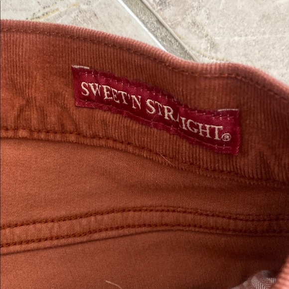 Lucky Brand Women's Rust Corduroy Jeans - Picture 3 of 8